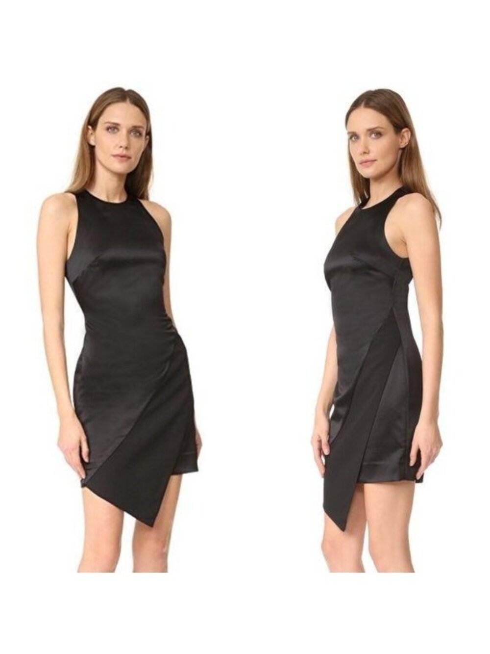 AQ/AQ Peyton Sleeveless Mini Dress Asymmertrical